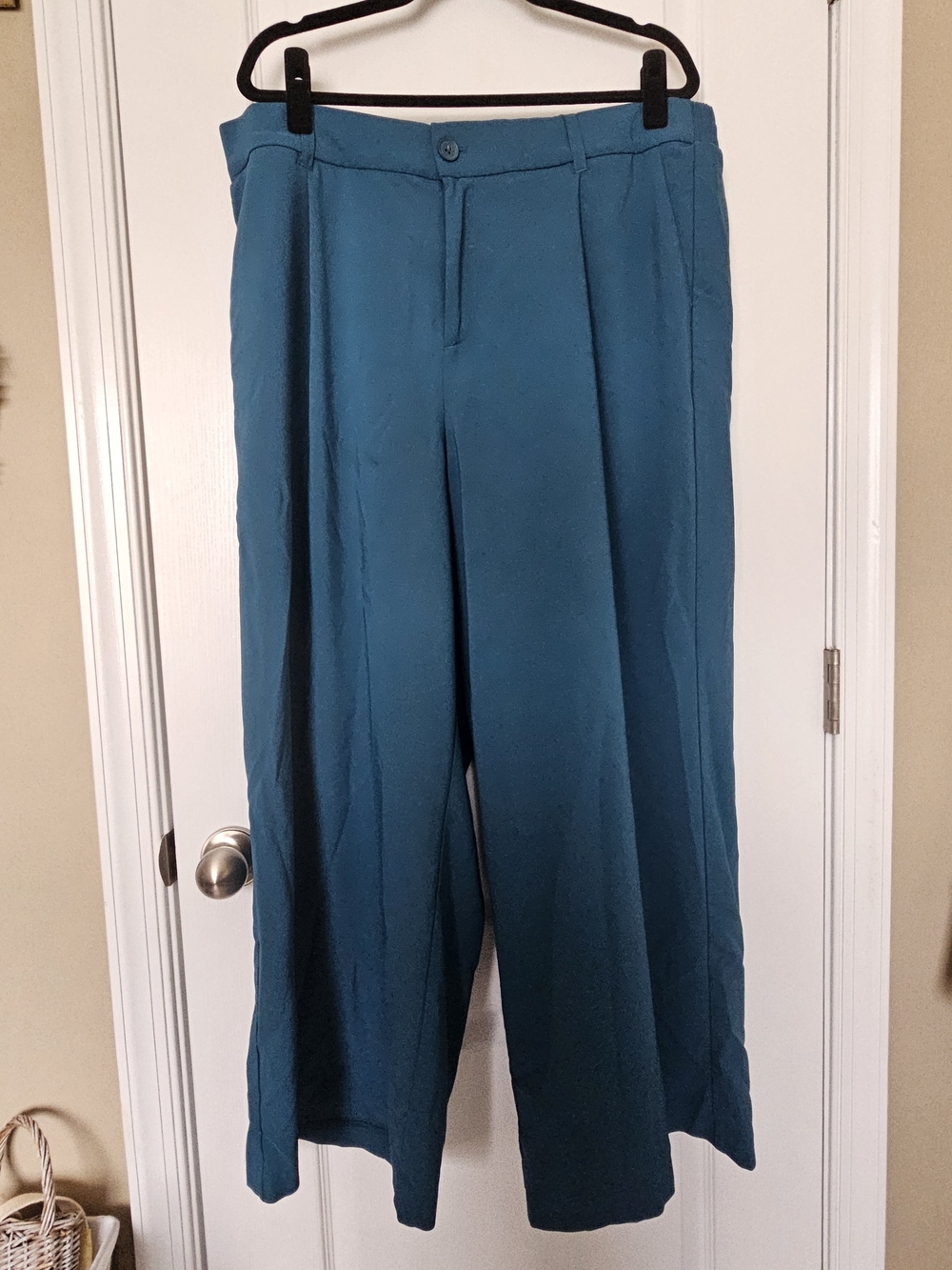 Torrid Teal Wide-Leg Women's Pants